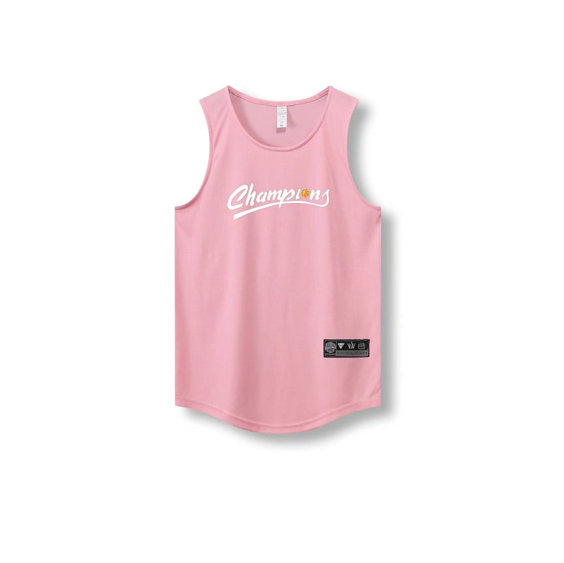 Outdoor Street Basketball Gym Sleeveless Letter Print Shirt