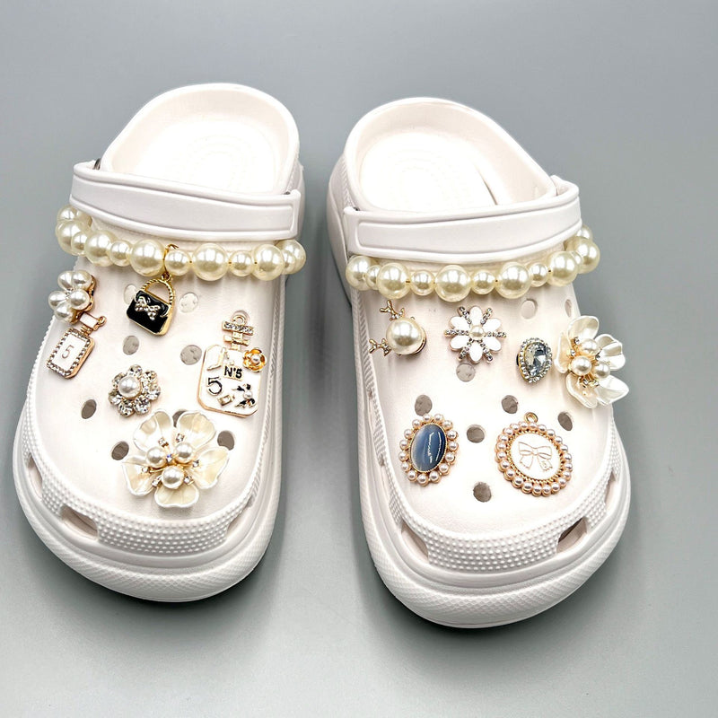 Crystal Charms Fits Fashion Decoration For Clog Shoes