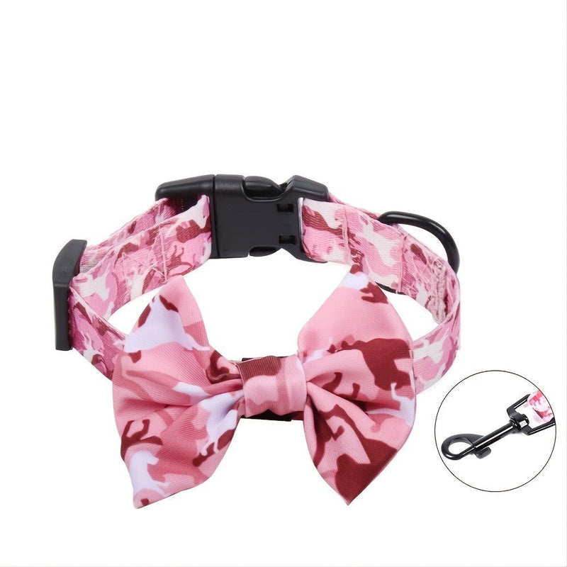 Dog & Cat Harness Collar Leash With Dog Poop Bag For Small Medium Dog