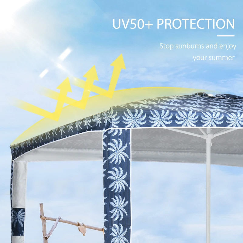 Foldable Easy-Assembly Sun-Shade Shelter Beach Canopy