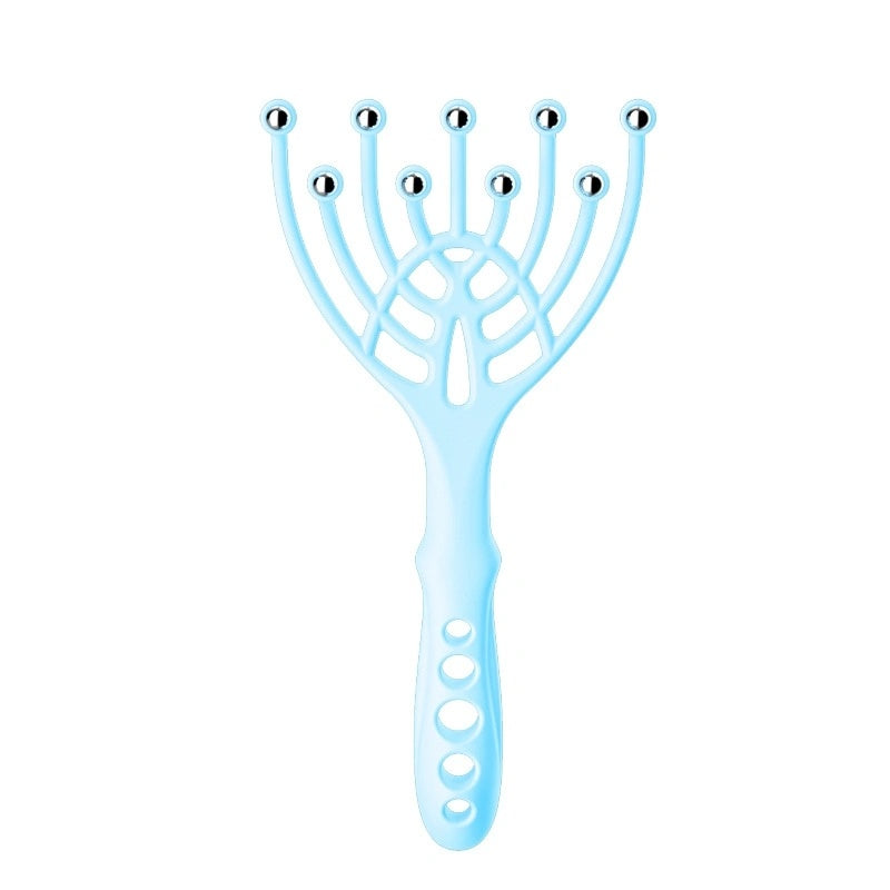 Head Massager with 9 Claws for Deep Stress Relaxation and Hair Care