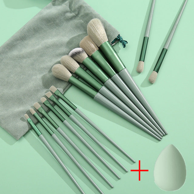 13Pcs Makeup Brush Set Powder Eye Shadow