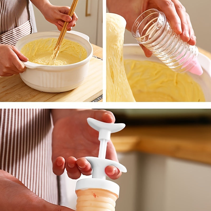 Cake Decorating Pen With Piping Nozzles