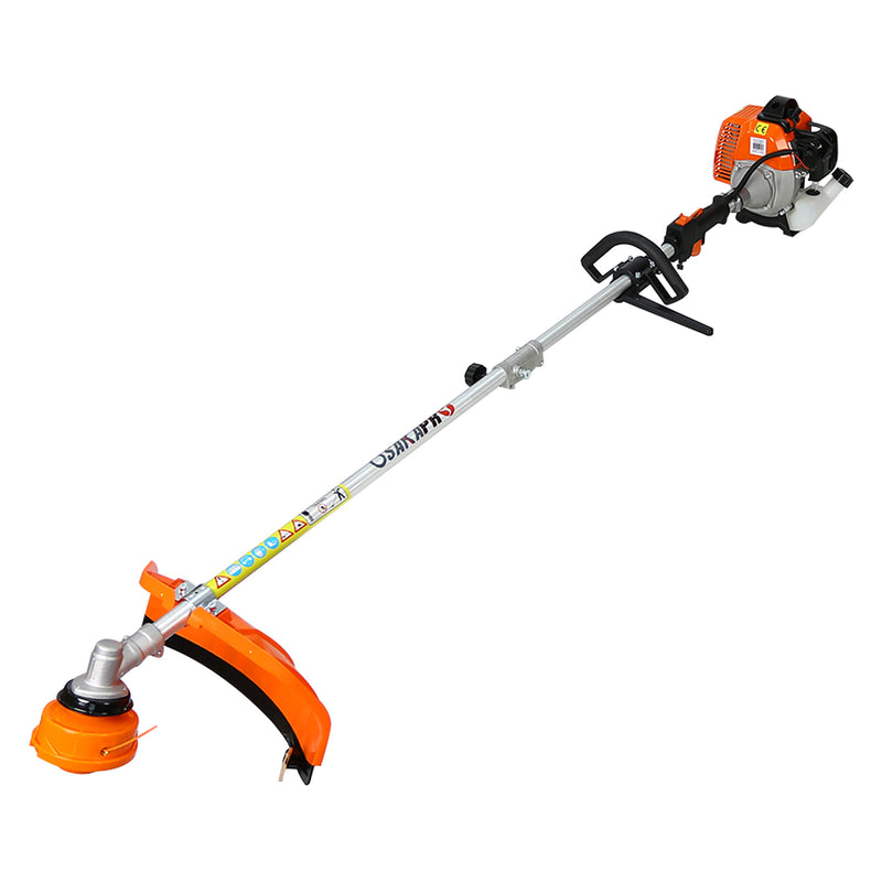 Garden Tool System with Gas Pole Saw Hedge Trimmer