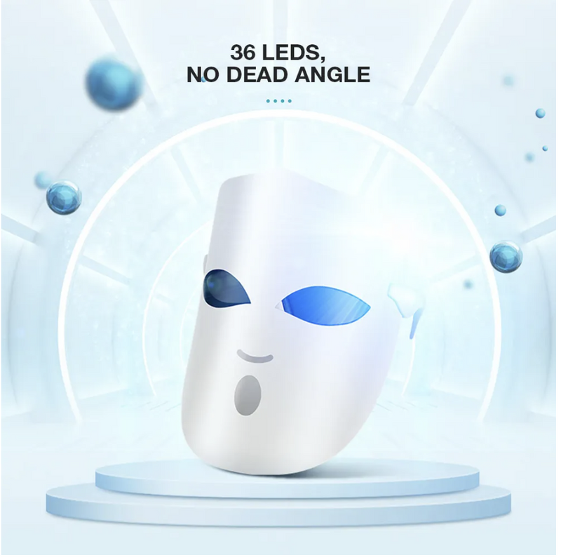 LED Facial Mask Therapy Skin Rejuvenation Korean Skin Care