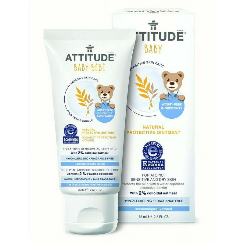 Attitude Baby Sensitive Skin Care Natural Protective Ointment