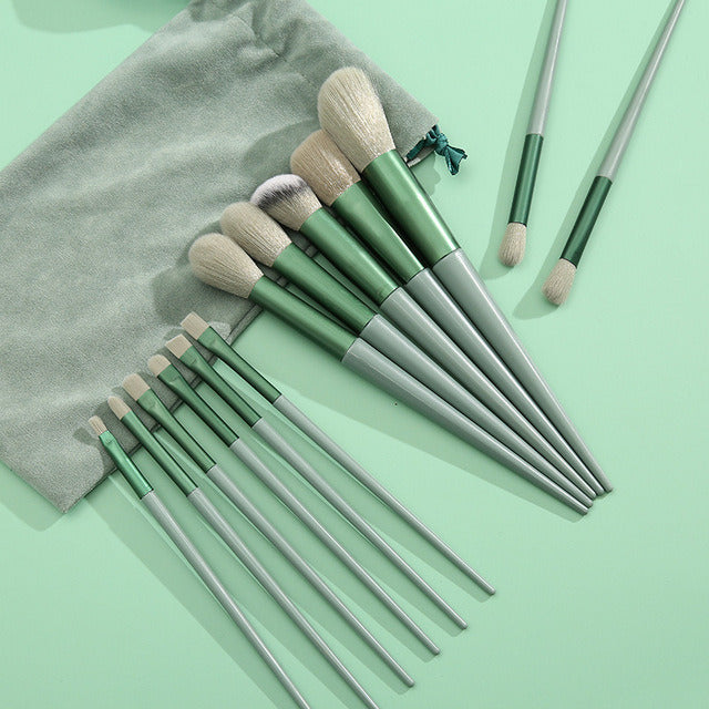 13Pcs Makeup Brush Set Powder Eye Shadow