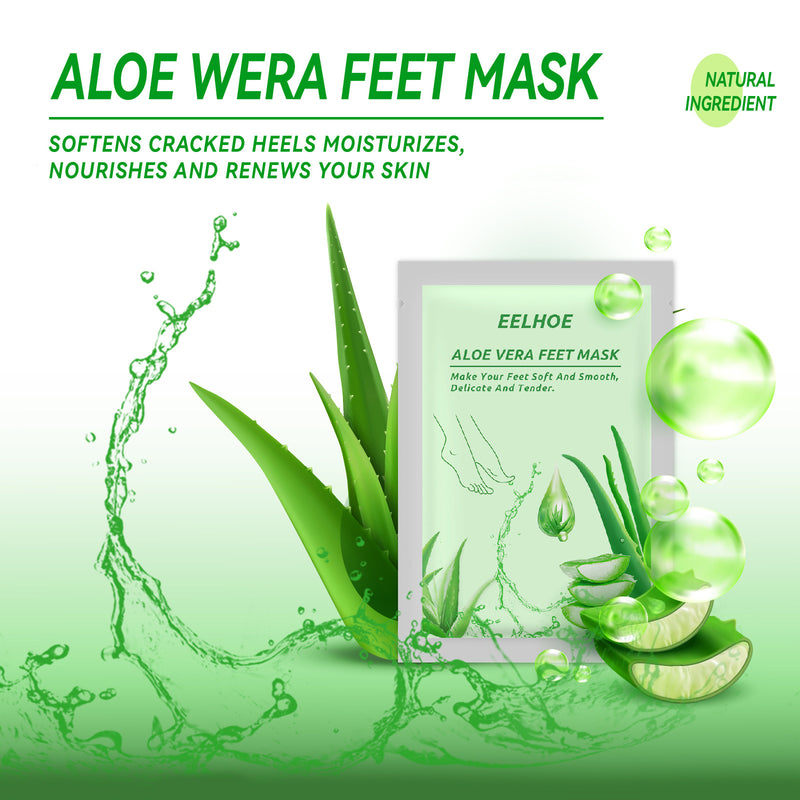 Melk Voet Masker Aloë Vera Peeling Voeten Masker