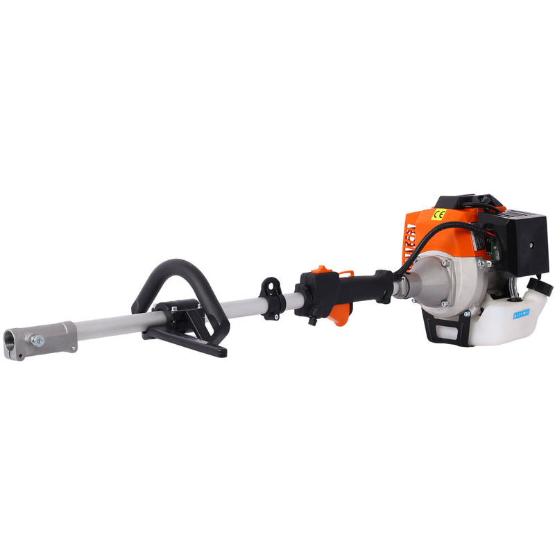 Garden Tool System with Gas Pole Saw Hedge Trimmer