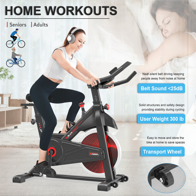 Indoor Cycling Exercise Stationary Gym Workout Fitness Bike