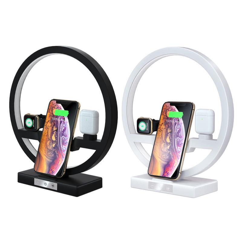 Wireless Charger Applicable For Mobile Phone Watch Headset Table Lamp Charging Bracket Hotselling