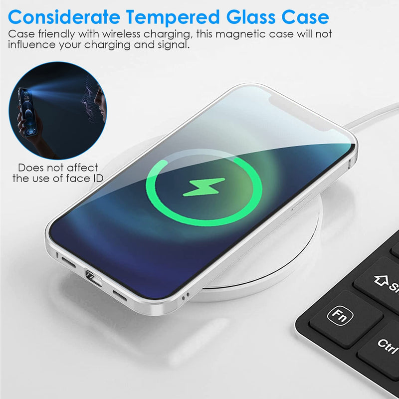 Privacy Magnetic Phone Case 360° Full Protection Anti Spy Phone Cover