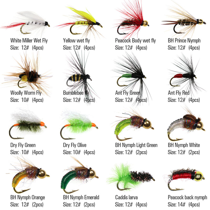 Bait Box Trout Fishing Fly Hook Lures