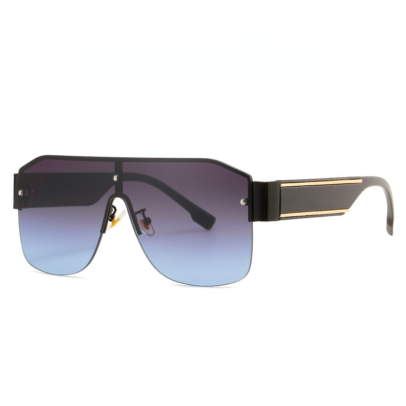 One Piece Windproof Retro Sunglass