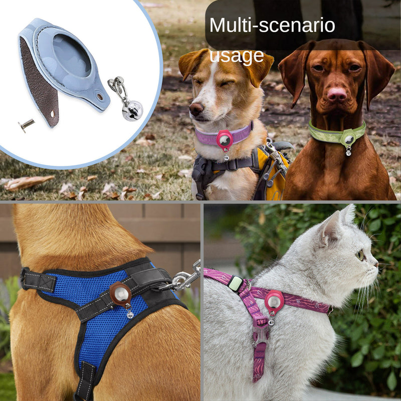 Pet Collar with AirTag Case Holder