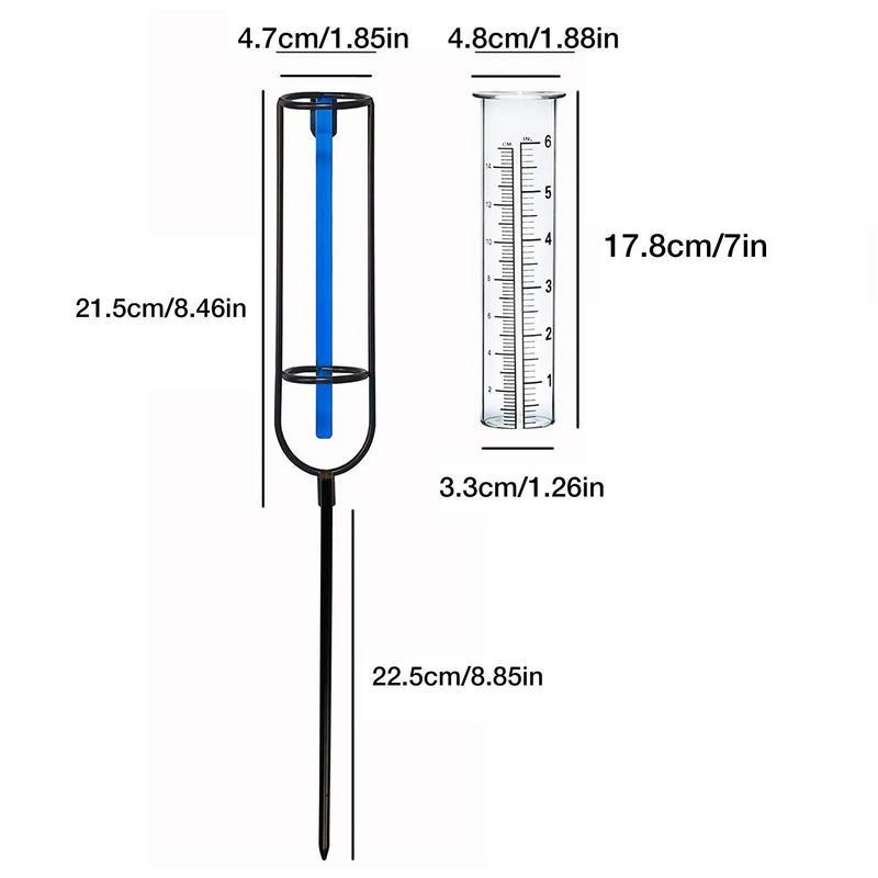 7 Inch Capacity Glass Graduated Test Tube