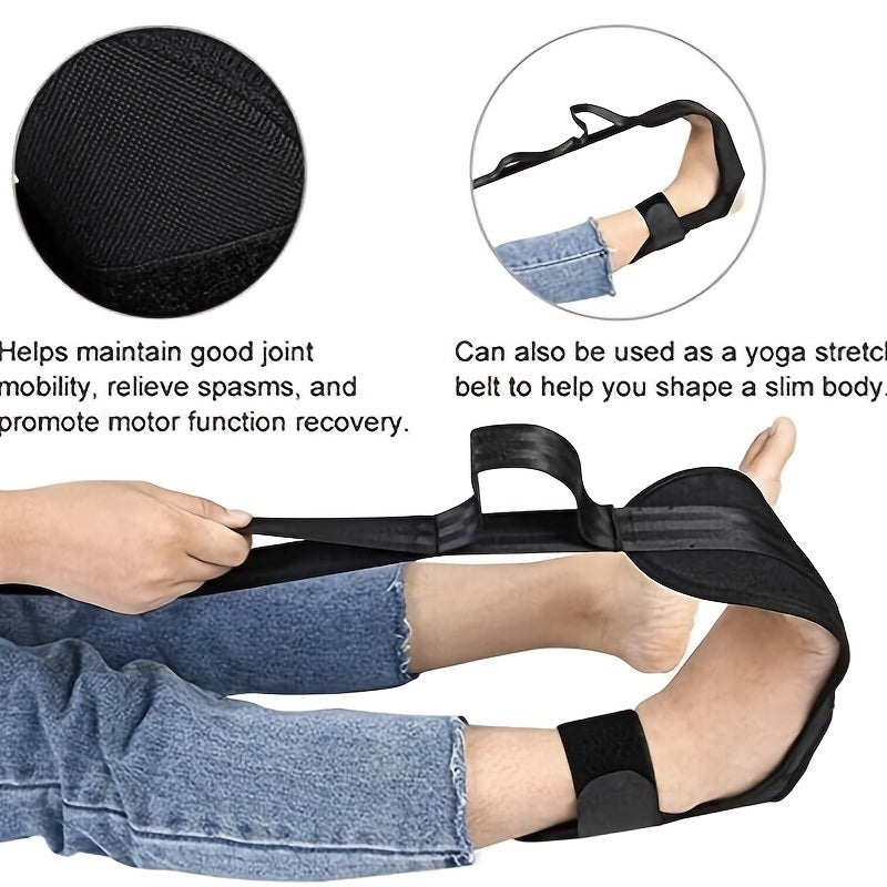 Adjustable Yoga Stretching Band For Leg And Foot Home Fitness Workout Accessories