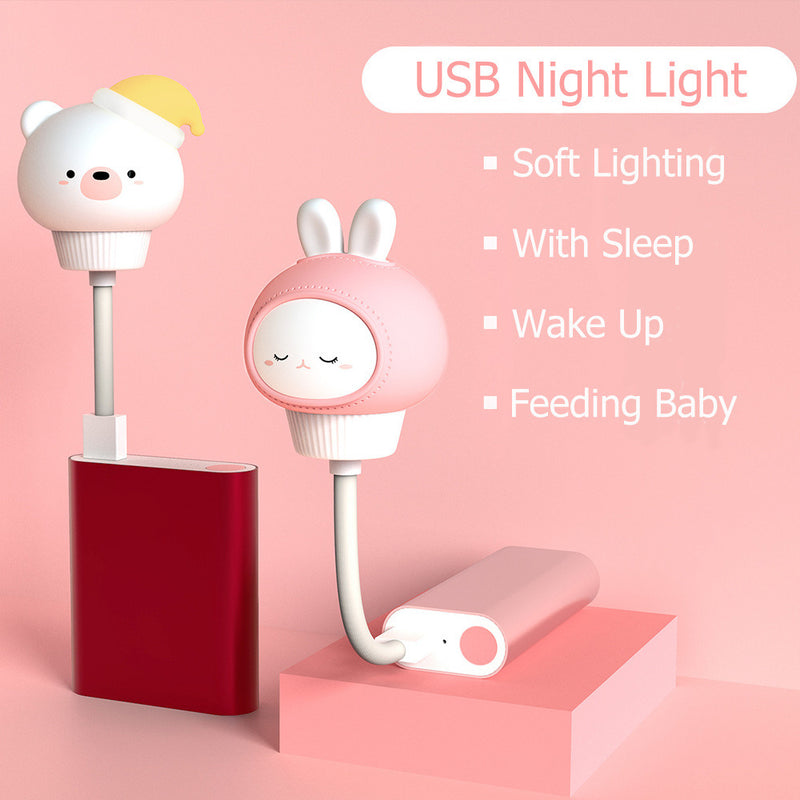 Eye Protection Socket Night Small Table Lamp