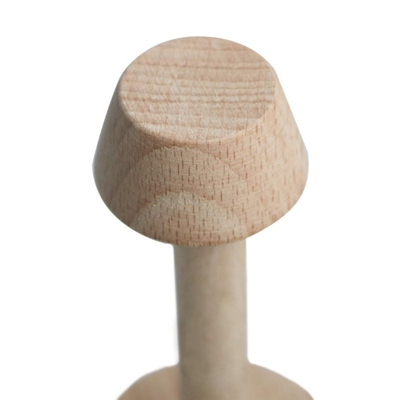 Pusher Double Side Tart Tamper Pastry Pusher Wooden Egg