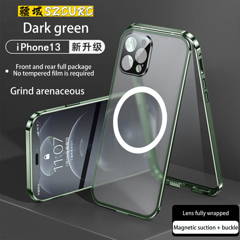 Iphone 14 Pro Max Phone Case.iphone 11 12 Mini 13 New 360° Full Protection Glass Cover Bag