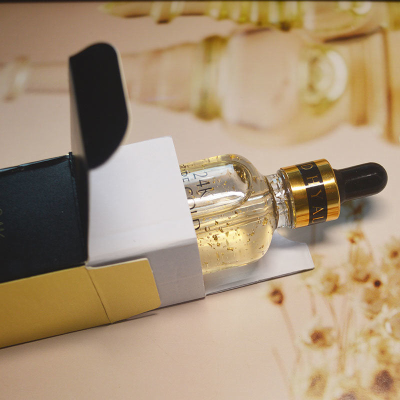 24k Yellow Gold Face Serum Anti Aging Serum Facial Lifting Collagen Essence Skin Care