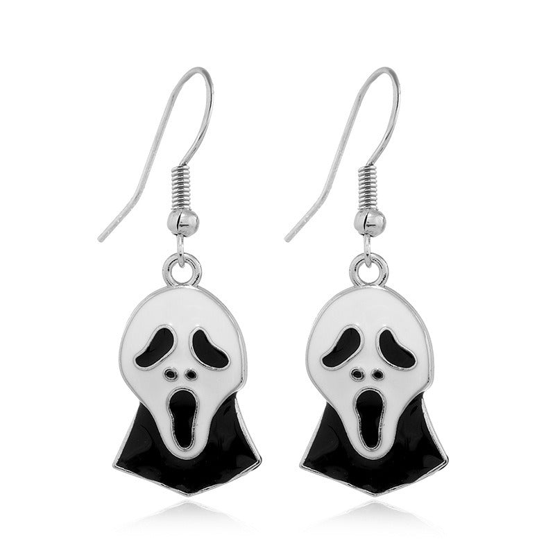 Creative Mummy Ghost Halloween Earrings