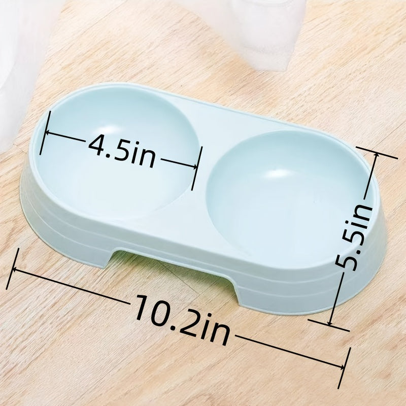 Pet Double Food And Water Pet Feeding Bowl