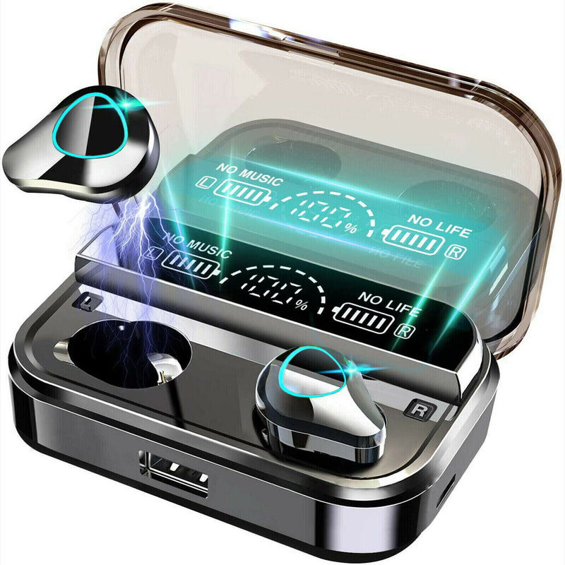 Waterproof Headset Headphones Bluetooth Earphones