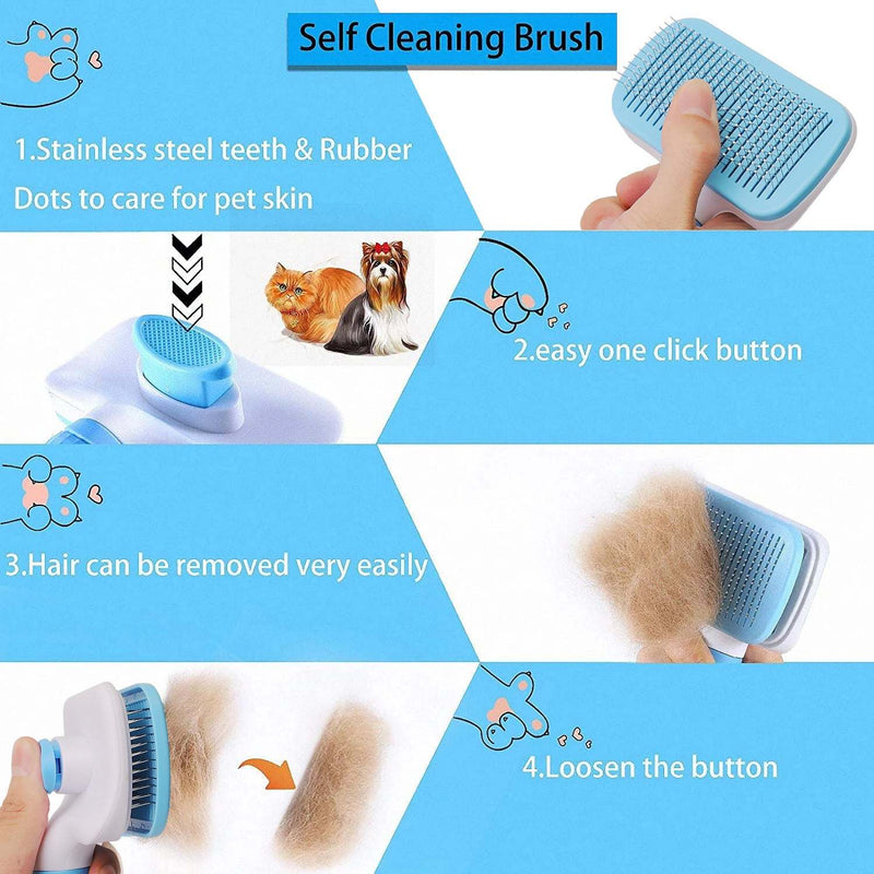 Dog Hair Remover Comb Cat Dog Hair Grooming And Care Brush