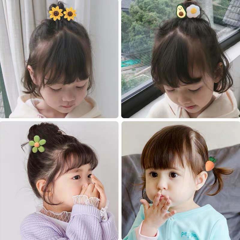 20Pcs/Set Cute Animals Flower Hair Bands