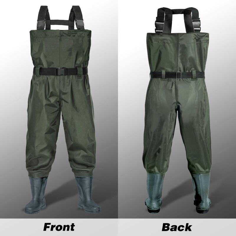 Fishing Waders Chest Waterproof Light Weight Nylon Bootfoot Waders