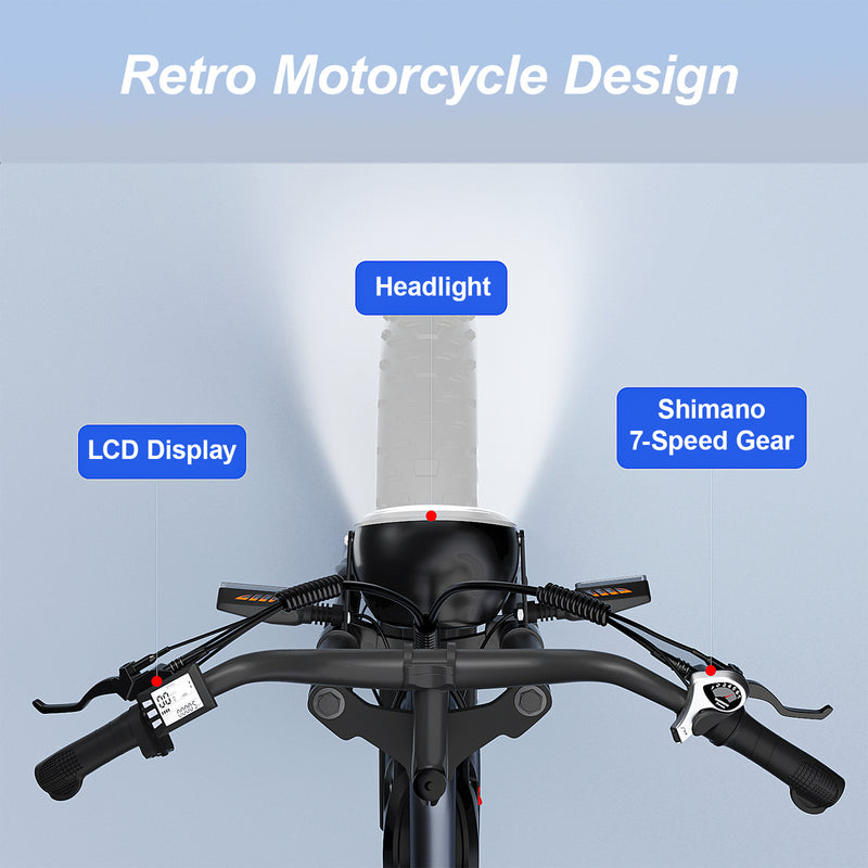 Electric Bike 20" x 4.0 Electric Cycling Bike