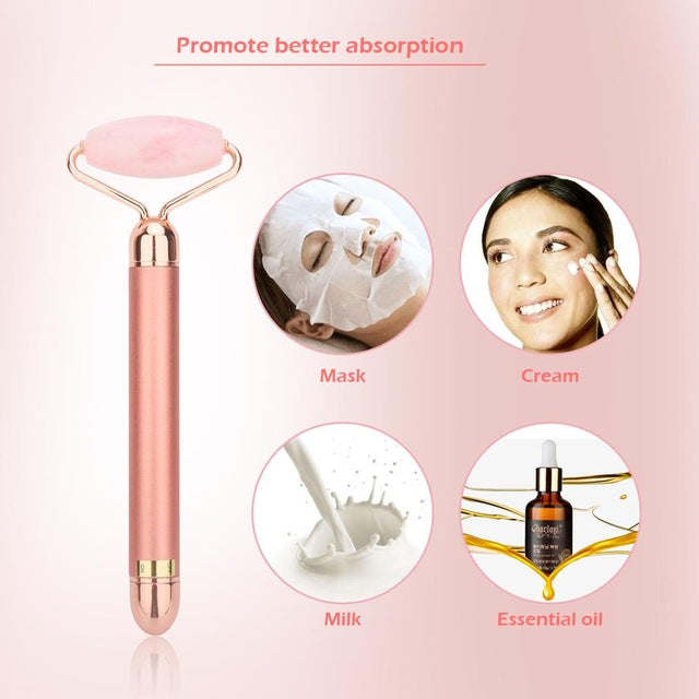 Beauty Vibrating Gemstone Roller And Magical Skin Care Massager