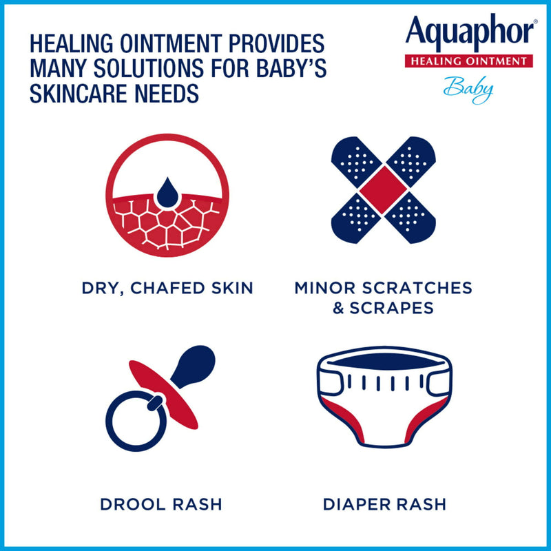 Baby Skin Care and Diaper Rash Aquaphor Baby Healing Ointment