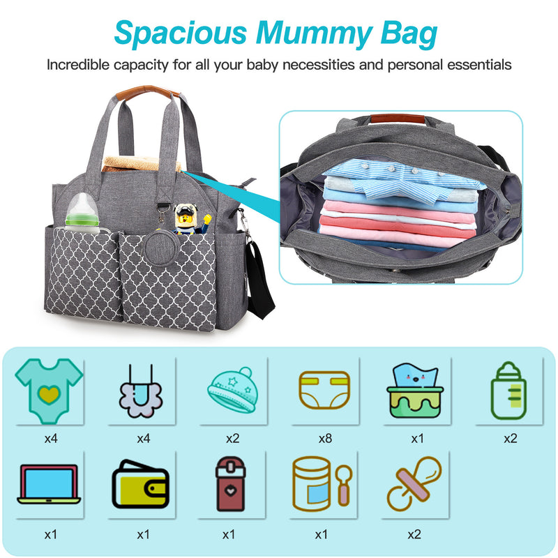 Mommy Baby Nappy Diaper Bag