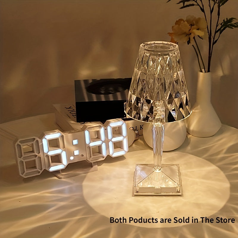 3D LED Digital Clock Bedroom Home Decor