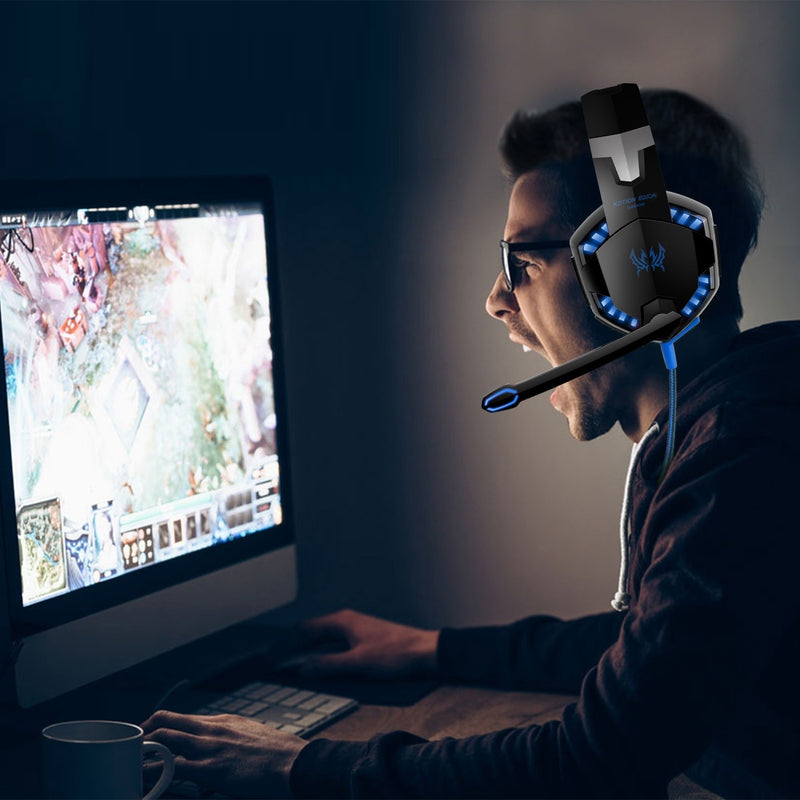 Gaming Headset Over Ear Headphones