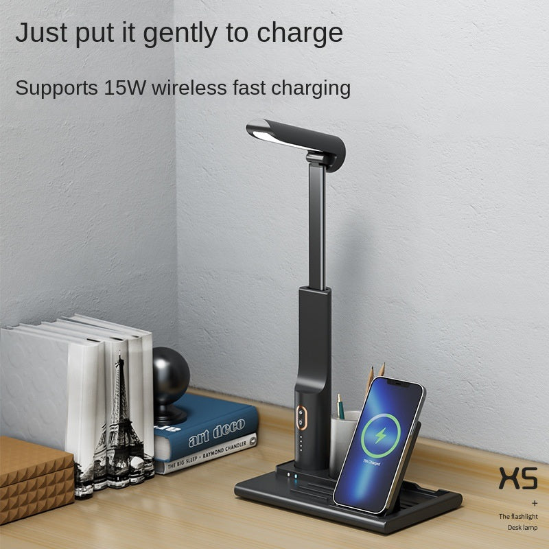 Four In One Magnetic Wireless Charger 15w Fast Charge Is Applicable To Multi-function Three In One Wireless Charge