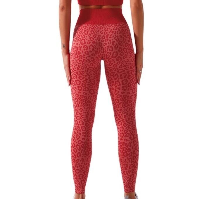 Leopard Print Yoga Fitness Leggings