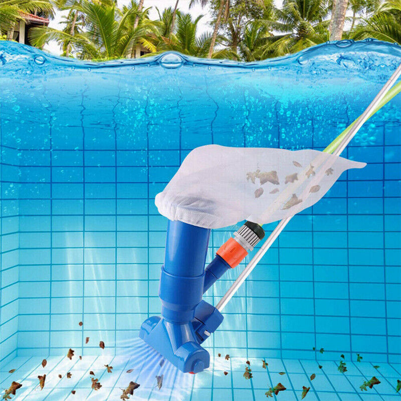 Swimming Pool and Spa Pond Fountain Vacuum Brush Cleaner