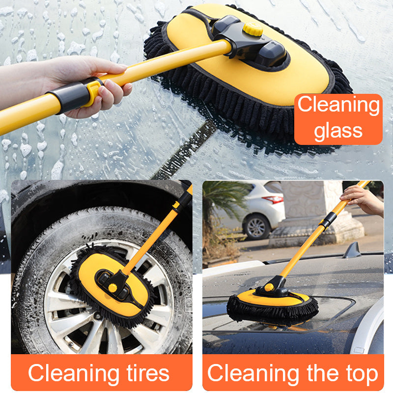 Car Cleaning Brush Special Telescoping Long Handle