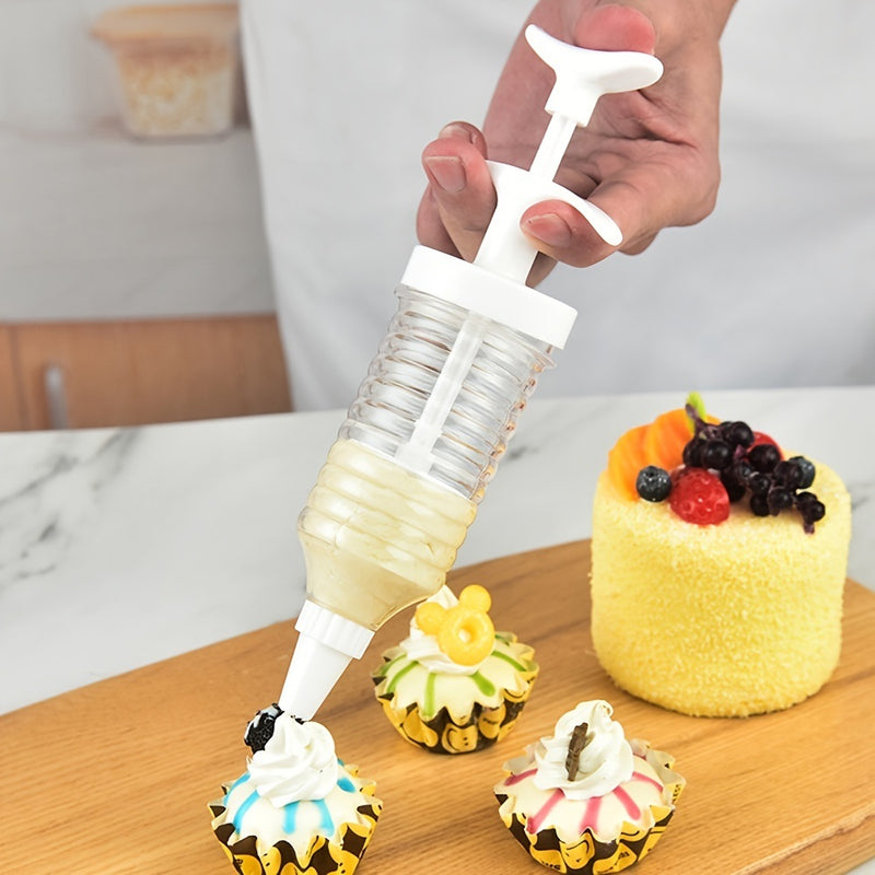 Cake Decorating Pen With Piping Nozzles