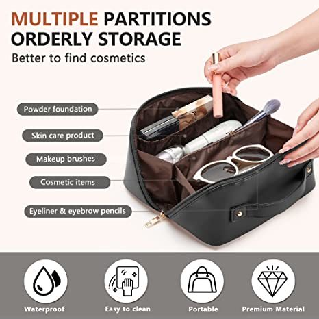 Large Capacity Travel Cosmetic Bag