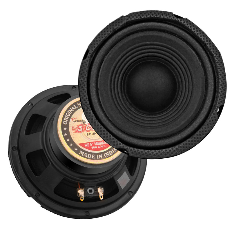 Mid Range Speaker System for Car Black Pro Series 200W Speakers