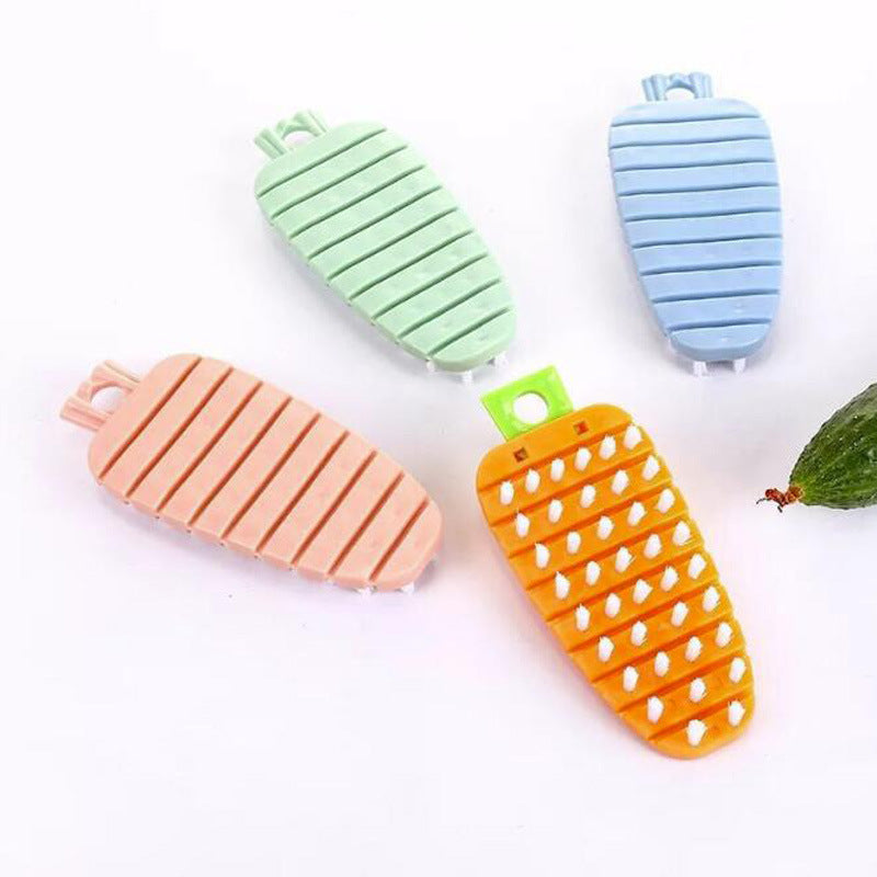 Bendable Carrot Shape Cleaning Brush