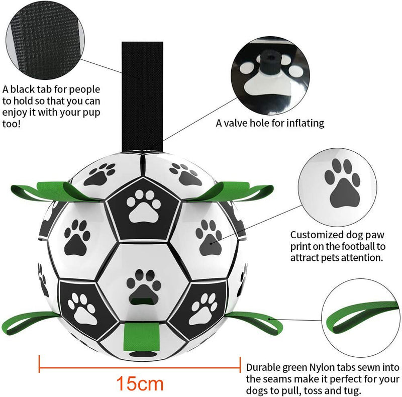 Dog Outdoor Training Soccer Pet Bite Chew Balls