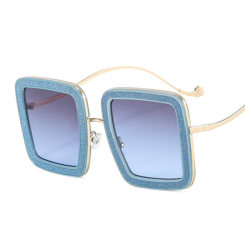 INS Dazzling Glitter Sun Glasses