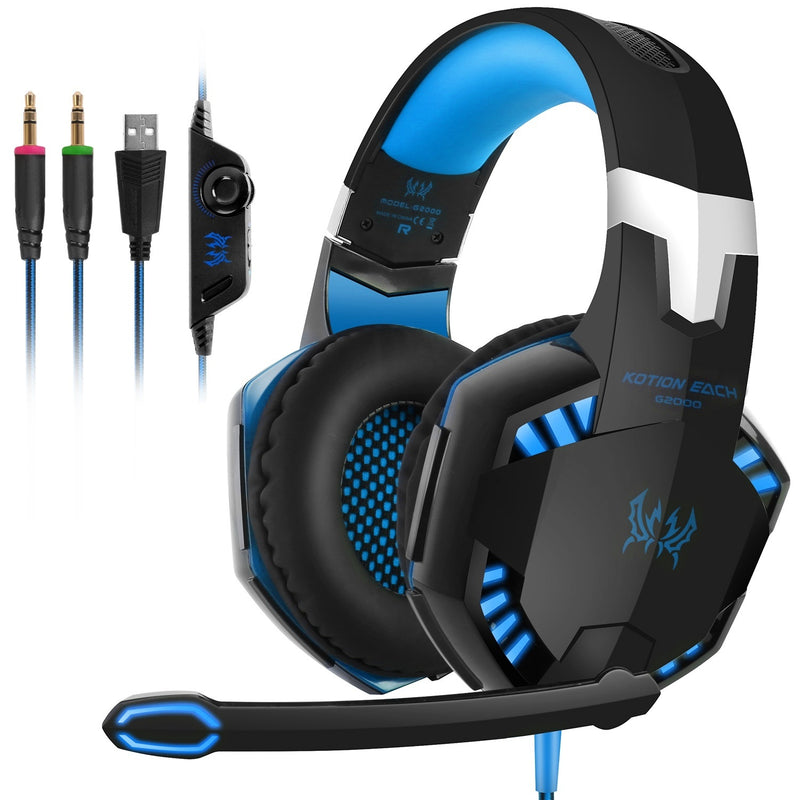 Gaming Headset Over Ear Headphones