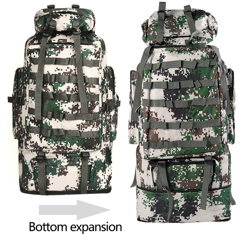 Military Camping Waterproof Camo Hiking Travel Bag