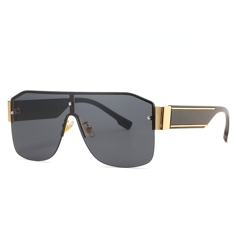 One Piece Windproof Retro Sunglass